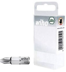 Bit krzyżakowy PZ 1 Wiha  07859 stal chromowo-wanadowa hartowany C 6.3 1 szt.