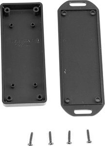 Obudowa uniwersalna Hammond Electronics, ABS, czarny, (D x S x W) 100 x 40 x 15 mm, 1 szt.