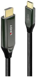 Kabel przejściowy Lindy USB typu C na HDMI 8K60 o długości 1 m Przejściówka USB-C® LINDY USB Typ C - HDMI 8K60 43367, 1.00 m