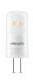 Żarówka LED Philips zastępuje 10W, G4, ciepła biel (2700 K), 110 lumenów, palnik Żarówka LED Philips Lighting 76787700 G4 1 W = 10 W 110 lm ciepła biel 2 szt.