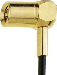 Gniazdo kątowe SMB IMS 93.2420.021 , 50 Ohm, RG174