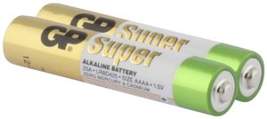 Bateria AAAA (LR61) GP Batteries, 1.5 V, alkaliczno-manganowe, 2 szt.