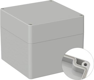 Obudowa zewnętrzna TRU COMPONENTS TC-9065512, (D x S x W) 122 x 120 x 105 mm, poliwęglan, 1 szt.
