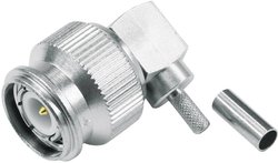 Złącze TNC Telegärtner J01010B0012 J01010B0012 złącze męskie kątowe 50 Ω 1 szt.