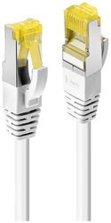 Kabel LAN LINDY 47323, 1 szt., RJ45, CAT 6a (CAT 7), S/FTP, 1.50 m, biały
