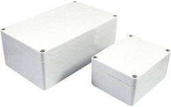 Obudowa instalacyjna Camdenboss, poliwęglan, szaro-biały (ral 7035), (D x S x W) 64 x 58 x 35 mm, 1 szt.