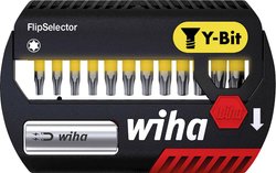 Zestaw bitów Wiha FlipSelector Y-Bit 25 mm TORX® 13 szt. 1/4 '' Bity Wiha  41828 1 zest. TORX Plus