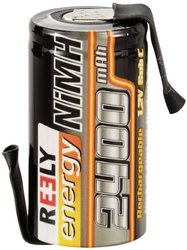 Akumulator pojedynczy Reely Sub-C 1.2 V 2400 mAh NiMH z oczkami lutowniczymi
