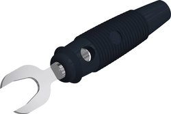 SKS Hirschmann KB 3 sw Wtyk laboratoryjny 1 szt.