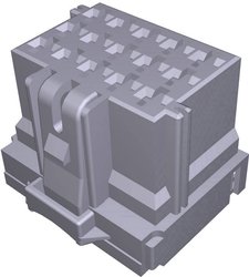 Obudowa złącza pin żeńskiego na kabel TE Connectivity MCP 8-968973-2, automotive, piny: 15, 24 A, 1 szt.