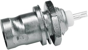 Złącze BNC Telegärtner J01001B0615 J01001B0615 złącze żeńskie do wbudowania pionowego 50 Ω 1 szt.