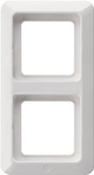 Ramka AquaKombi podwójna biała REV 0501610551, biały, 2x
