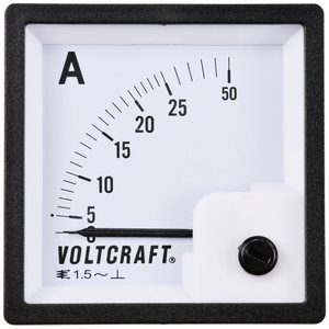 Analogowy wskaźnik panelowy VOLTCRAFT AM-72X72/25A