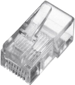 Złącze RJ45 Digitus A-MO 8/8 SRS A-MO 8/8 SRS, RJ45 Cat6, CAT 5e, piny:8P8C, 1 szt.