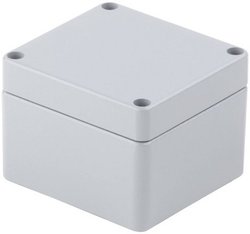 Obudowa uniwersalna Weidmüller KLIPPON K01 RAL7001, Wymiary: (S x W x G) 58 x 64 x 34 mm, aluminium, malowany proszkowo, 1 szt.