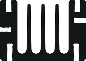 Radiator Fischer Elektronik SK 68 90 SA 3.6 K/W