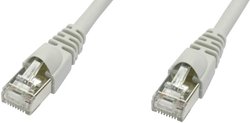 Kabel LAN Telegärtner L00006D0081, 1 szt., RJ45, CAT 5e, F/UTP, 50.00 m, szary