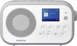 Radio przenośne Sangean DPR-42BT White-Grey DAB+, UKW  biały, szary