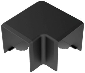 Kątownik płaski do LHD 40x40, czarny Kanał kablowy KOPOS 8643_FB 1 szt.