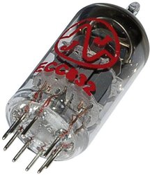 Lampa elektronowa 12 DW 7/7247  12DW7/ECC832 Ilość biegunów 9 Trzonek Noval Opis: Podwójna trioda