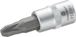 Nasadka trzpieniowa  TOOLCRAFT  816059 krzyżakowy Pozidriv 1 szt.