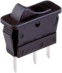 Przełącznik Arcolectric (Bulgin Ltd.) C1510 VB AAA, 250 V/AC, 16 A, 1 x wł/wł, zatrzask, 1 szt.