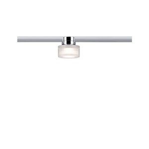 Lampa do systemu szynowego, wysokonapięciowego Paulmann Topa Dot 95502 LED wbudowany na stałe 5.2 W LED 350 lm chrom, przejrzysty, satin
