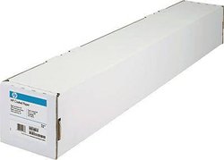 HP Coated Paper C6019B Papier do plotera  61 cm x 45,7 m 90 g/m² 45 m Drukarka atramentowa