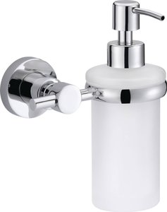 Dozownik mydła tesa LOXX 40281-00000-00 200 ml chrom (błyszczący), biały (satynowy)