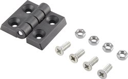 Zawias z tworzywa sztucznego 53x44x8mm Basetech BT-1697226 1 szt.