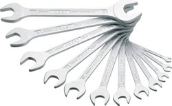 Zestaw kluczy płaskich podwójnych Hazet  450N/12 DIN 3110, DIN ISO 10102