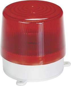 Basetech BT-1852381 Lampka stroboskopowa alarmowa czerwony Do użytku domowego, Na zewnątrz 12 V/DC