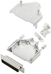 Zestaw listew męskich D-Sub TRU COMPONENTS TCMHDM25DMPK 7709448, rzędy: 2, styki: 25, 180 °, 1 szt.