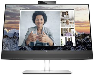 HP E24m G4 Monitor  EEK F (A - G) 60.5 cm (23.8 cal) 1920 x 1080 px 16:9 5 ms DisplayPort, HDMI, USB-C®, USB-A, audio, stereo (jack 3,5 mm), RJ45 LCD (IPS)