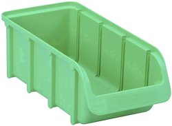 Skrzynka magazynowa Hünersdorff 682400 (S x W x G) 215 x 100 x 75 mm zielony 1 szt.