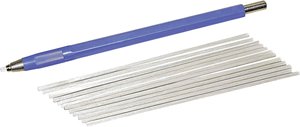 Rytownik  z włókna szklanego, 2 mm + 12 szczotek