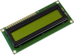 Wyświetlacz LCD Display Elektronik DEM16101SYH    (S x W x G) 80 x 36 x 6.6 mm