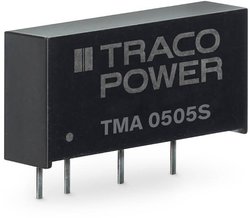 Przetwornica DC/DC, do PCB TracoPower TMA 1515S TMA 1515S, 1 W, 15 V/DC, 65 mA, 1 szt.