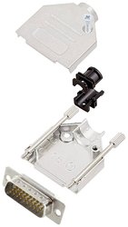 Zestaw listew męskich D-Sub encitech DTZK15-HDP26-W-K 6355-8012-02, rzędy: 3, styki: 26, 180 °, 1 szt.