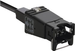 Złącze zaworowe AMP Junior timer   Ilość styków:2 Lütze Zawartość: 1 szt.