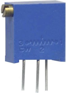 Potencjometr wieloobrotowy Weltron WEL3296-Z-203-LF, 9mm 20K, 10% 0.5W 3296Z