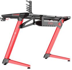 Biurko gamingowe RGB 120cm BALDER czerwone Stół dla graczy Berserker Gaming BALDER