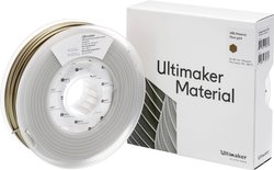 Filament do drukarek 3D ABS Ultimaker ABS - M2560 Pearl Gold 750 - 206127, Średnica filamentu: 2.85 mm, 750 g, złoty