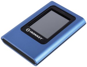 Zewnętrzny dysk twardy 8,9 cm (3,5'') Kingsong IronKey Vault Privacy 80 IKVP80ES/960G 960 GB USB-C® niebieski