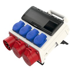 Tablica rozdzielcza PCE 9004001, 400V, 32, IP44, Light Gray