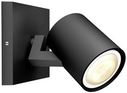 Reflektor sufitowy LED Philips Lighting Hue White Amb. Runner Spot 1 flg. Schwarz 350lm inkl. Dimmschalter Hue 871951433832600 5 W