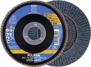 Tarcza listkowa POLIFAN PFC 115 Z 80 PSF STEELOX PFERD Z Psf Steelox 67768115  10 szt.