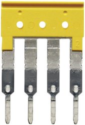 Łącznik poprzeczny Pasujący do: PDU 2.5/4 /3/4AN/ZIA ZQV 2.5/4 Weidmüller 1608880000-1 Zawartość: 1 szt.