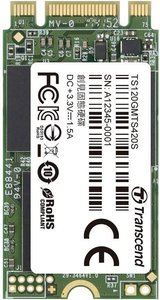Dysk wewnętrzny SSD SATA M.2 2242 120 GB Transcend 420S M.2 SATA 6 Gb/s Produkt nowy