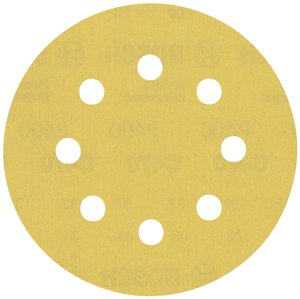Papier ścierny EXPERT C470 z 8 otworami do szlifierek mimośrodowych, 115 mm, G 400, 5 części. Papier ścierny ekscentryczny Bosch Accessories EXPERT C470 2608900801  5 szt.